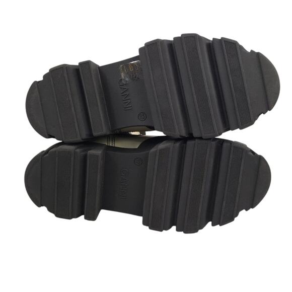 GANNI Mid Chelsea Boot US 7 Chunky Platforms - Picture 9 of 10